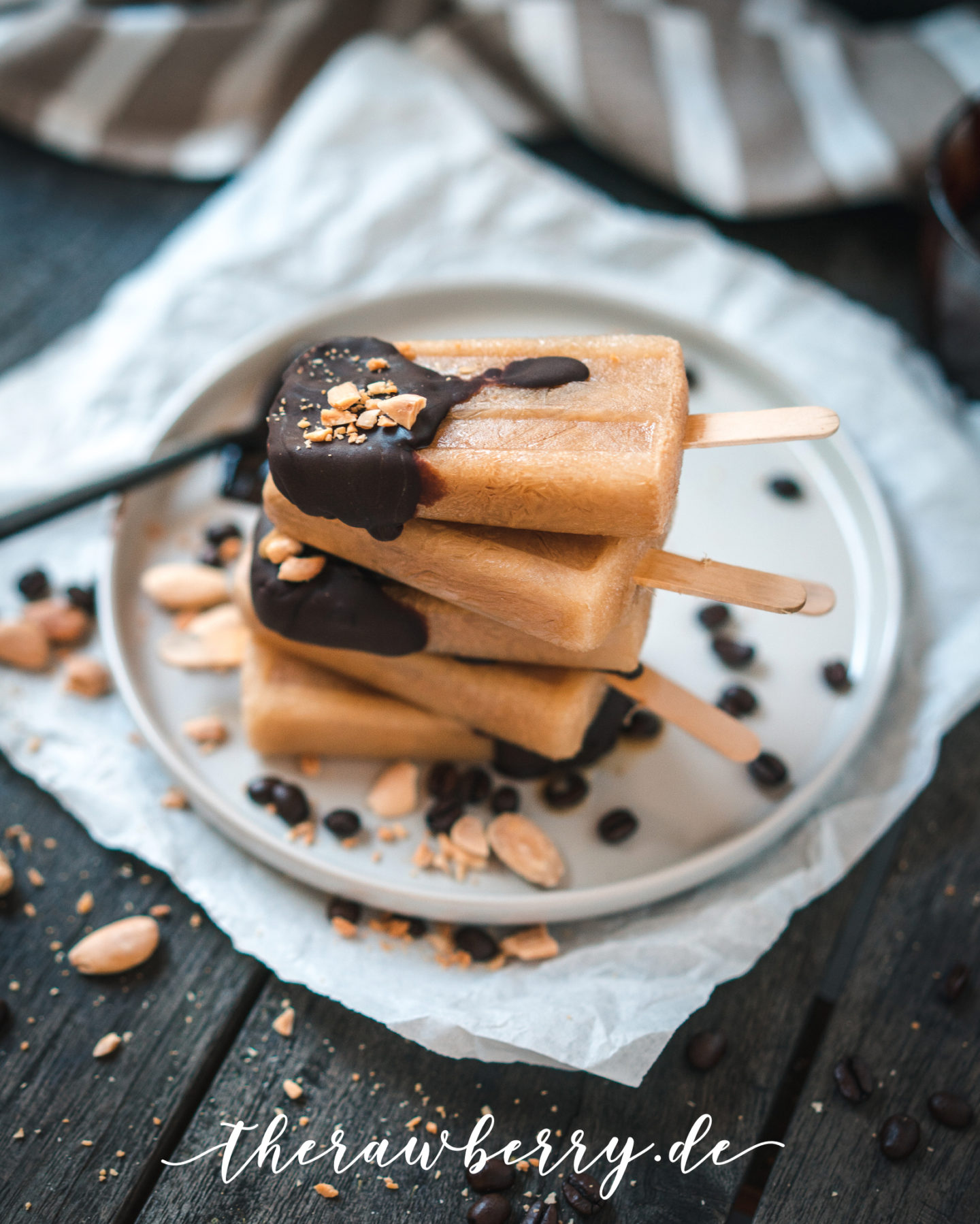 Eis, vegan, Rezept, lecker, einfach, schnell, Sommer, kaffe