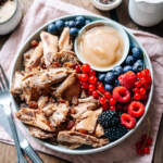 kaiserschmarrn, einfach, vegan, lecker, delicious, food, essen, dessert, nachtisch, therawberry, marie dorfschmidt, photography, fotografie, foodie, plant-based, rezept, recipe