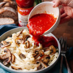 food, essen, tagliatelle, pasta, noodles, nudeln, lecker, delicious, healthy, gesund, carbs, Kohlenhydrate, vegan, tomato, tomate, therawberry, marie Dorfschmidt, Mittagessen, lunch, dinner, Abendessen, einfach, simple, simpel, yummy, yum, Plantbased, cooking, recipe, rezept, food photography, food fotografie,