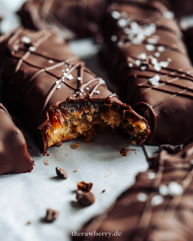 vegan, twix, therawberry, chocolate