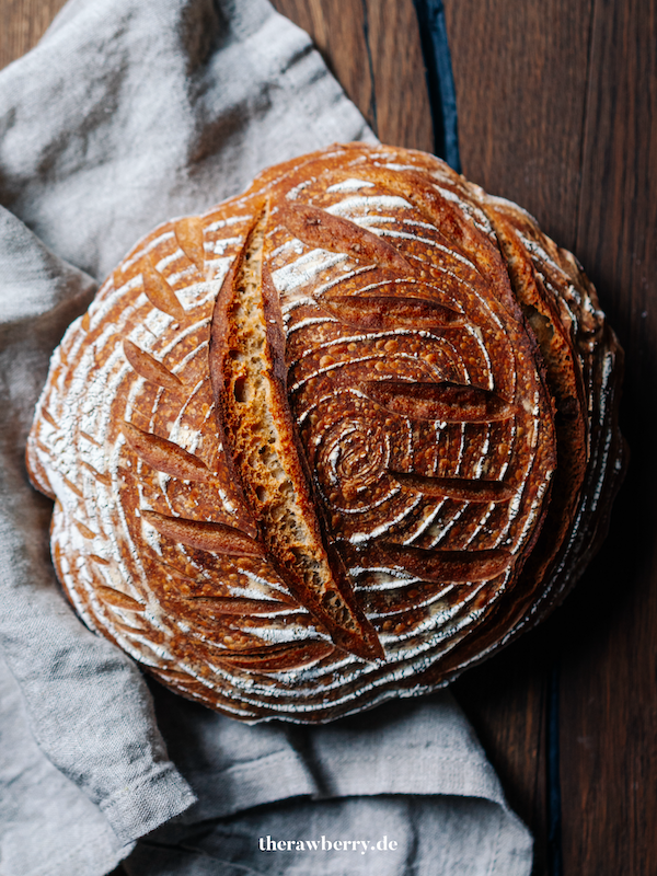 Brot, Sauerteig, backen, Laib