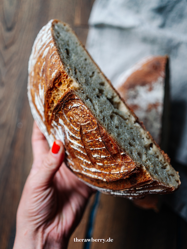 Sauerteigbrot, Hand